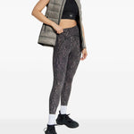 Top sportivo con logo in nero Adidas by stella mc cartney - donna 