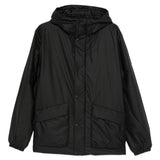 Giacca con cappuccio e tasca Lohja in nero Rains - uomo 