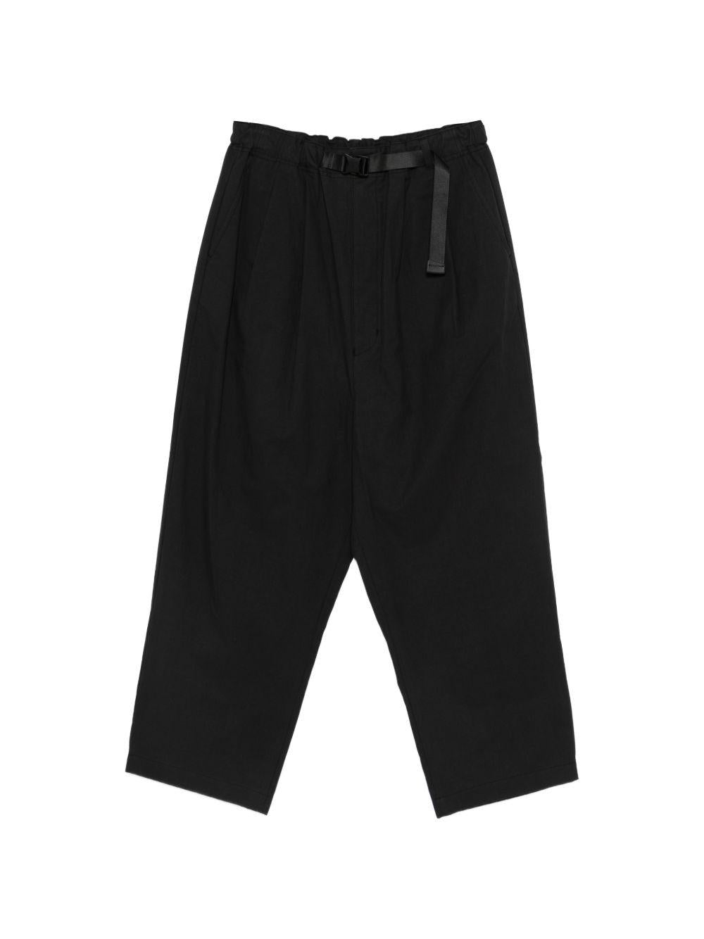 Pantaloni con cintura in nero Comme des Garçons Homme - uomo 