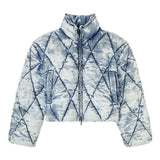 Giacca imbottita denim w-histel in celeste Diesel - donna 
