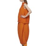 Gonna a trapezio in arancione Melitta Baumeister - donna 
