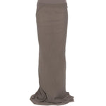 Gonna maxi coda in grigio Rick owens - donna 