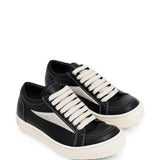 Sneakers basse vintage in nero 