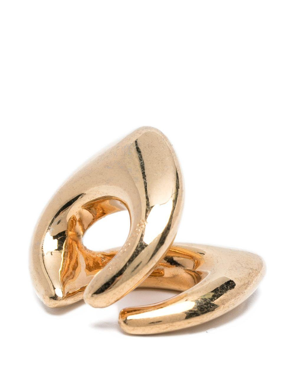 Ear cuff a goccia in oro Panconesi - unisex 