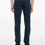 Jeans affusolati a vita bassa in blu Eleventy - uomo 