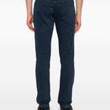 Jeans affusolati a vita bassa in blu Eleventy - uomo 