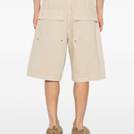 Pantaloncini elasticizzati con tasca Spar in beige Entire studios - unisex 