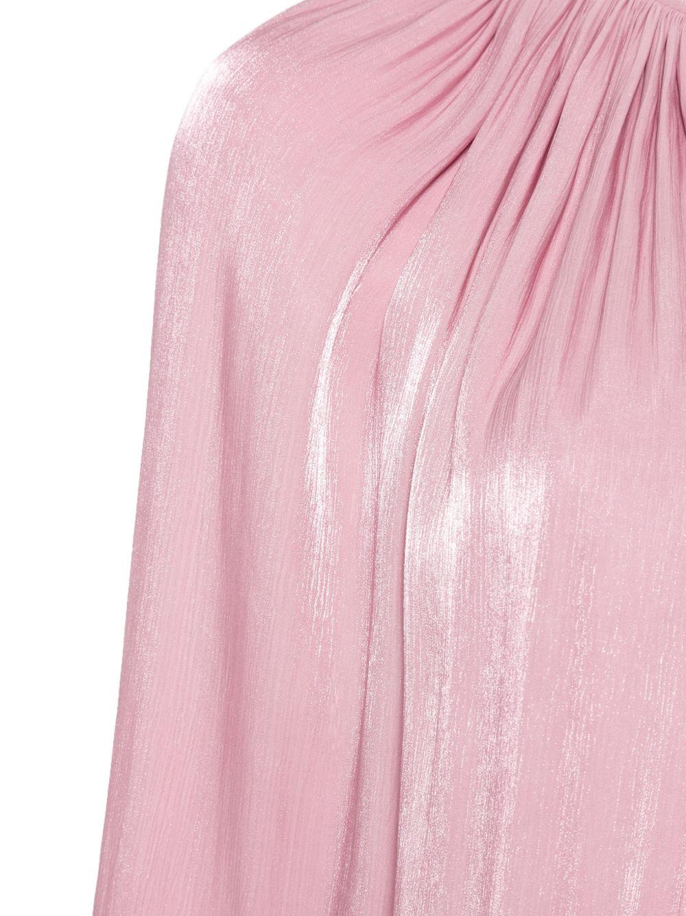 Bolero drappeggiato in rosa Costarellos - donna 