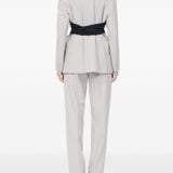 Blazer a maniche lunghe in grigio MM6 Maison Margiela - donna 