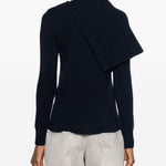 Maglia con dettaglio bottoni in blu navy Rabanne - donna 