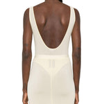 Body semi trasparente in giallo Wardrobe.Nyc - donna 