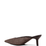 Mules a punta Monili in marrone Brunello cucinelli - donna 