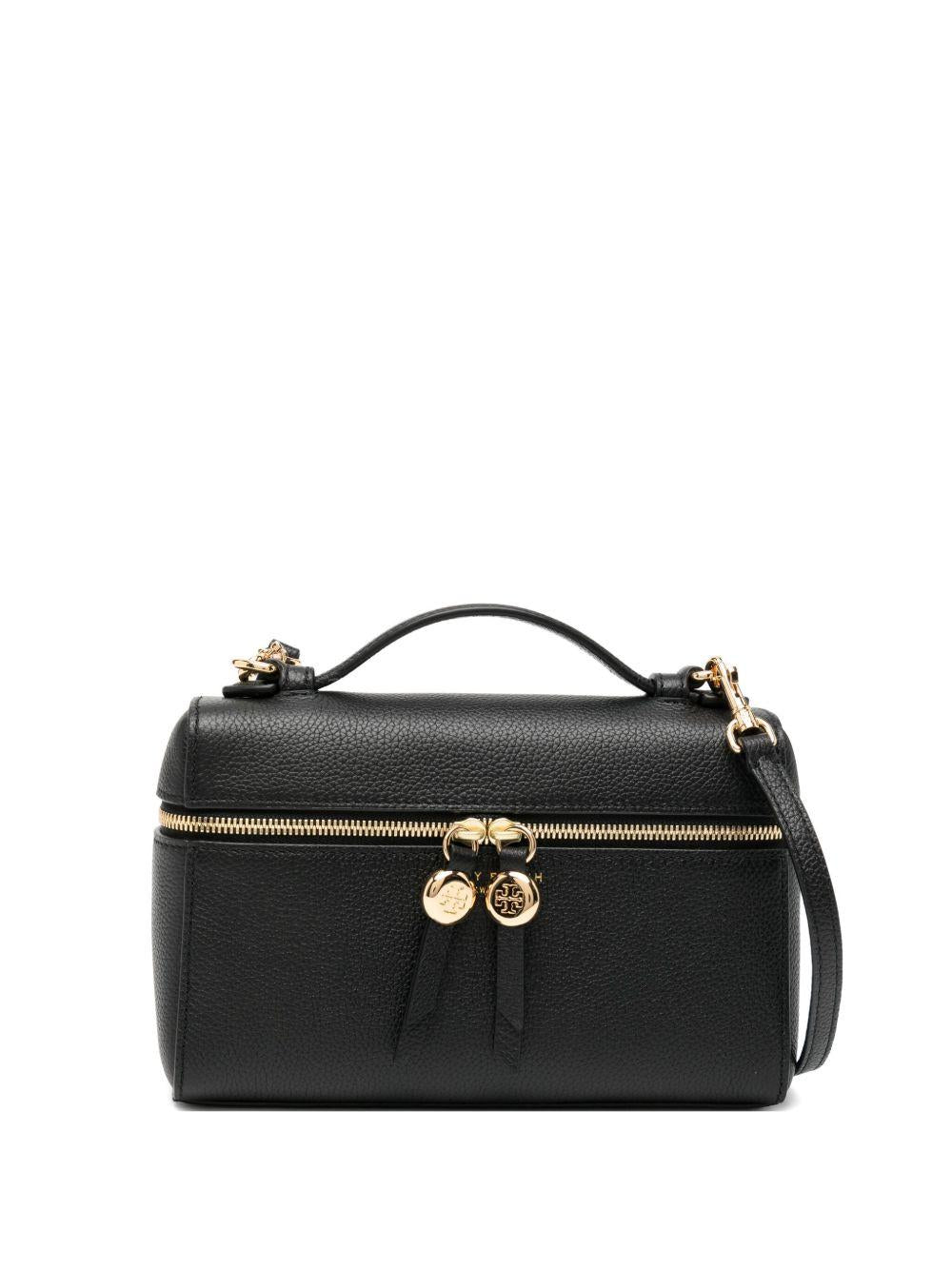 Borsa a mano slim in nero tory burch - donna 
