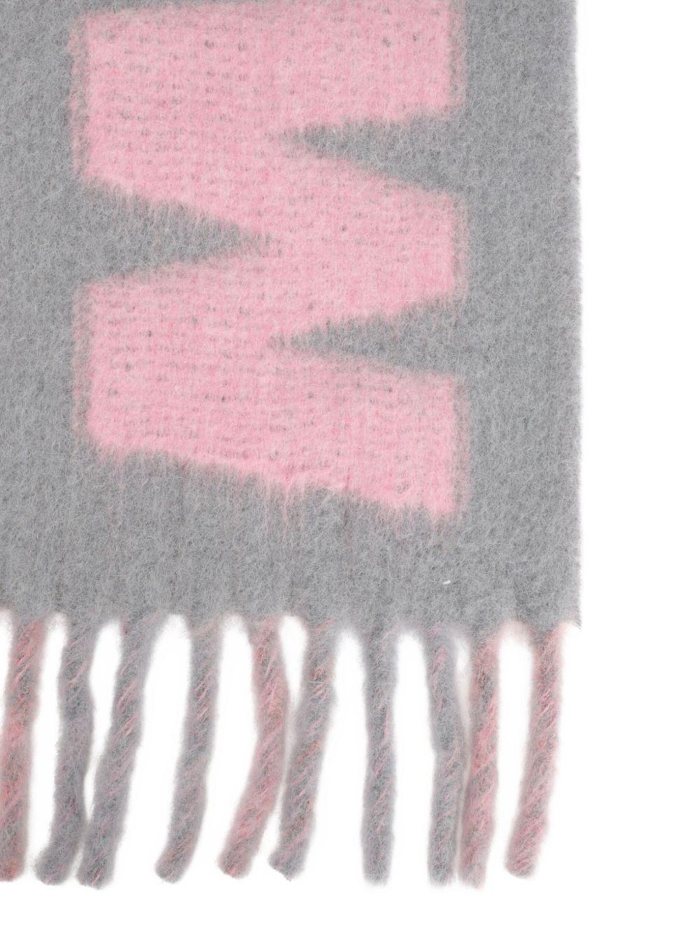 Sciarpa a righe con frange Marni - unisex 