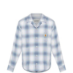 Camicia Tyers a scacchi in blu e bianco 