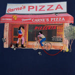 Felpa Hot Slice con cappuccio in blu Carne bollente - uomo 