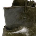 borsa a spalla la passeggiata medium in verde The Attico - donna 