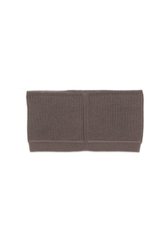 Top corto a costine sottili in grigio Rick owens - donna 