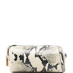 Borsa con stampa serpente kye in beige Khaite - donna 