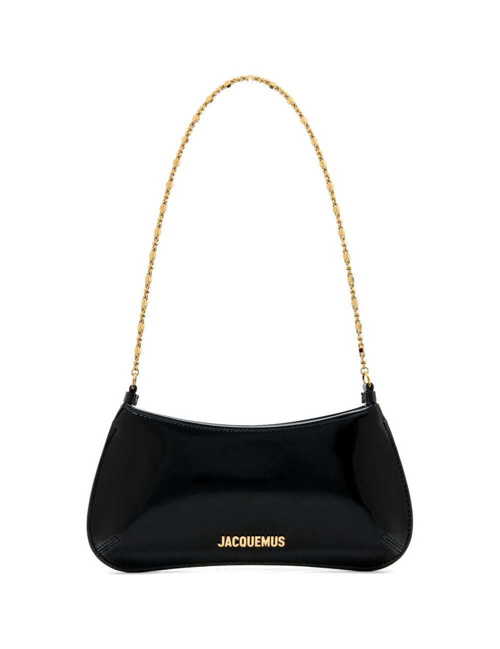 Borsa Le Petit Bisou Chaine in nero 