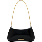 Borsa Le Petit Bisou Chaine in nero 