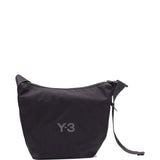 Borsa a tracolla con logo in nero Y-3 - uomo 
