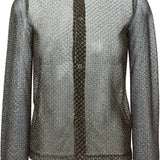 Cardigan con effetto metallico in nero  Junya Watanabe - donna 