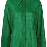 Camicia a maniche lunghe in lurex multicolore Oséree - donna 