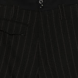 Pantaloncini gessati in nero Namacheko - uomo 