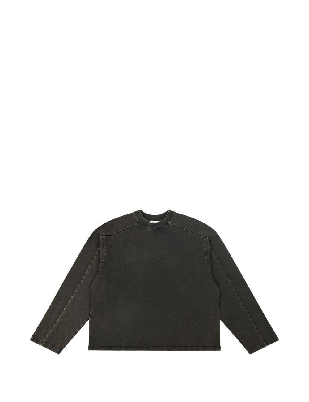 T-shirt a maniche lunghe in nero Entire studios - unisex 
