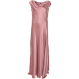 Abito lungo Maxwell decorato con paillettes in rosa Antonelli - donna 