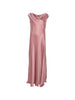 Abito lungo Maxwell decorato con paillettes in rosa Antonelli - donna