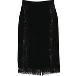 GONNA MIDI IN PIZZO IN NERO Elie Saab - DONNA 