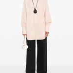 Camicia con logo posteriore in rosa chiaro Ami Paris - unisex 