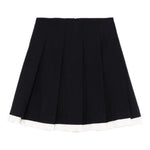 Gonna a pieghe in blu scuro SHUSHU/TONG - donna 