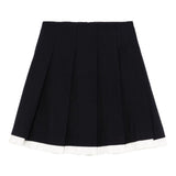 Gonna a pieghe in blu scuro SHUSHU/TONG - donna 