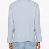 Camicia con taschino in blu Gongdid design - uomo 