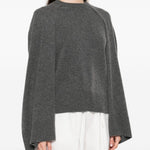 Maglione a mantella  in cashmere in grigio Toteme - donna 