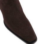 Stivaletti in suede in marrone Toteme - donna 
