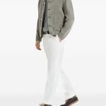 Sneakers  in camoscio in nero Brunello cucinelli - uomo 