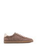 Sneakers in pelle scamosciata beige brunello cucinelli - uomo