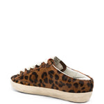 Sneakers-mules con stampa animalier Super-Star 