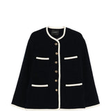 Giacca con bottoni in blu Thelaurent - donna 