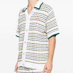 Camicia a righe in bianco Casablanca - uomo 
