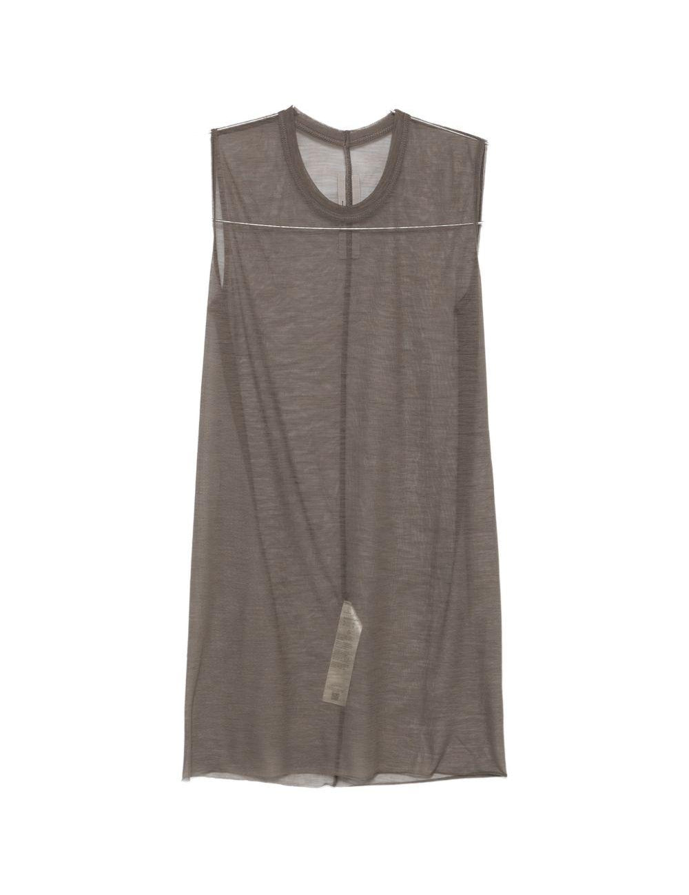 Canotta basic in grigio Rick owens - uomo 