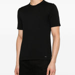 T-shirt a maniche corte in nero Simkhai - uomo 