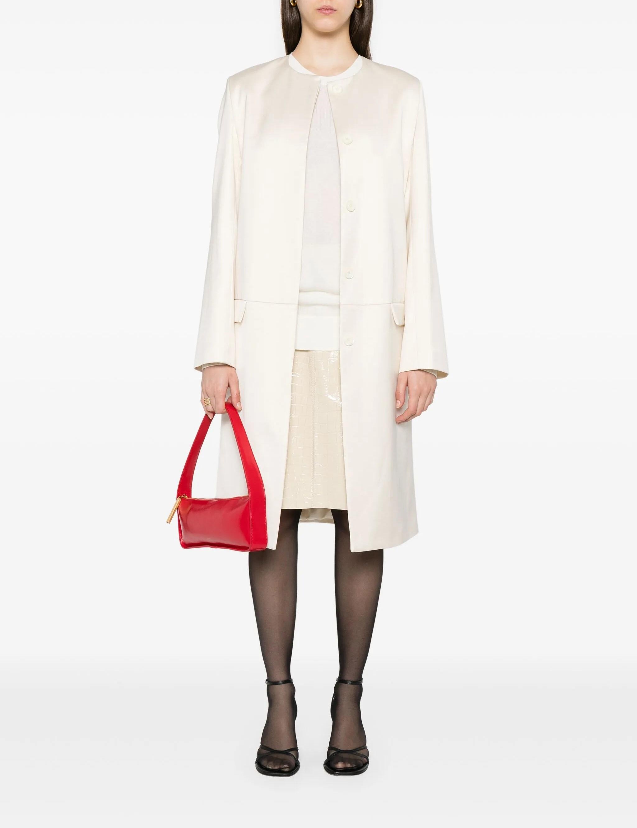 Maglione a girocollo in bianco Toteme - donna 
