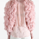 Camicia con volant in rosa OMME DES GARCONS COMME DES GARCONS - donna 