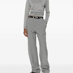 Pantaloni 140 in grigio jil sander - donna 