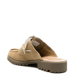 Mules con lacci in beige Timberland - donna 